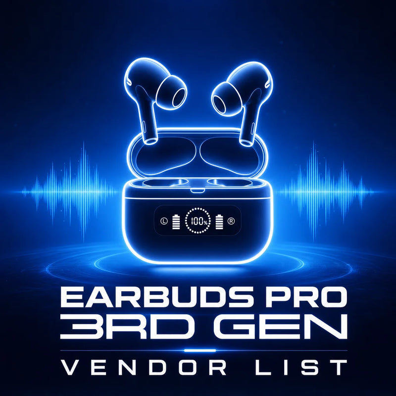 Earbuds Pro 3rd Gen — Vendor List
